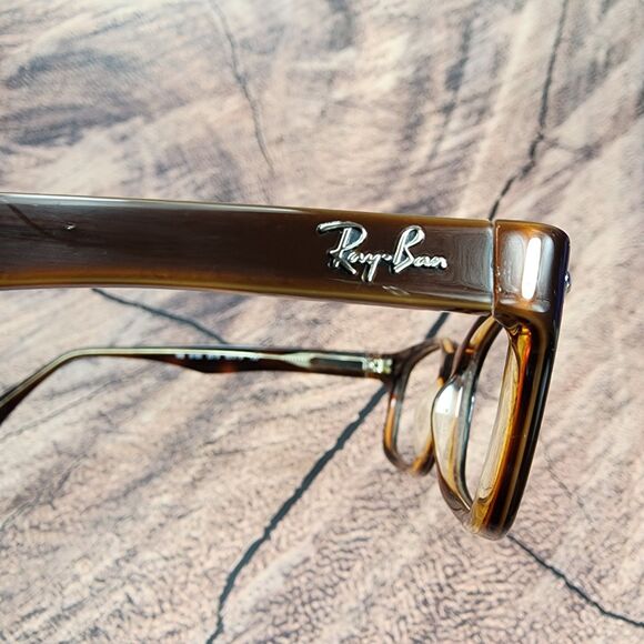 Ray Ban RB5150 2019 Brown Rectangle Eyeglasses Frames 50-19 135 - Picture 9 of 12